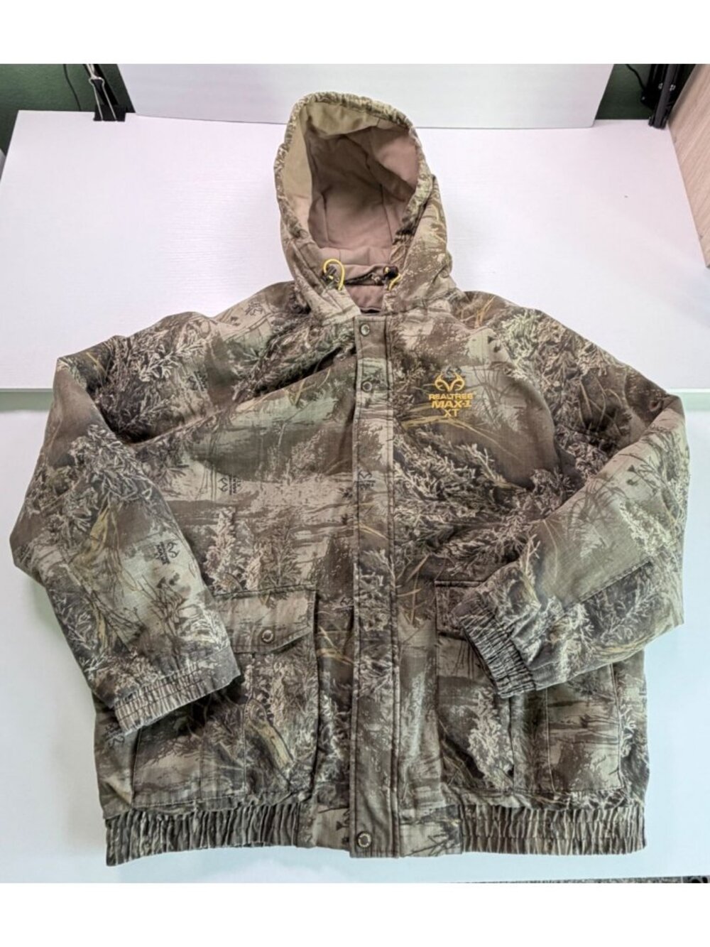 Realtree Max-1 XT Jacket Mens 2XL Camo Hunting Coat L Heavy Insulated Hoodie - Picture 13 of 16